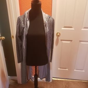 Womens car coat style sweater. Size M/L